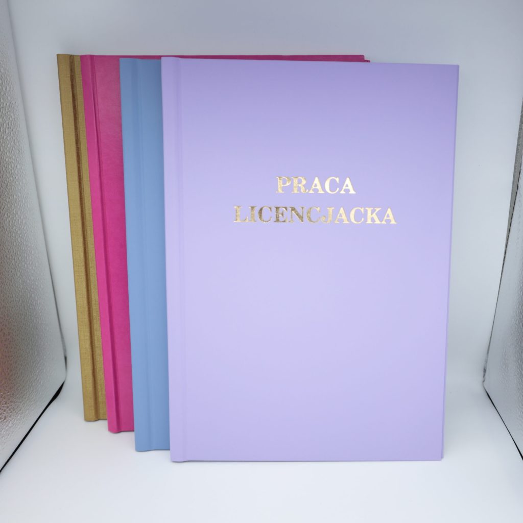 oprawy prac dyplomowych