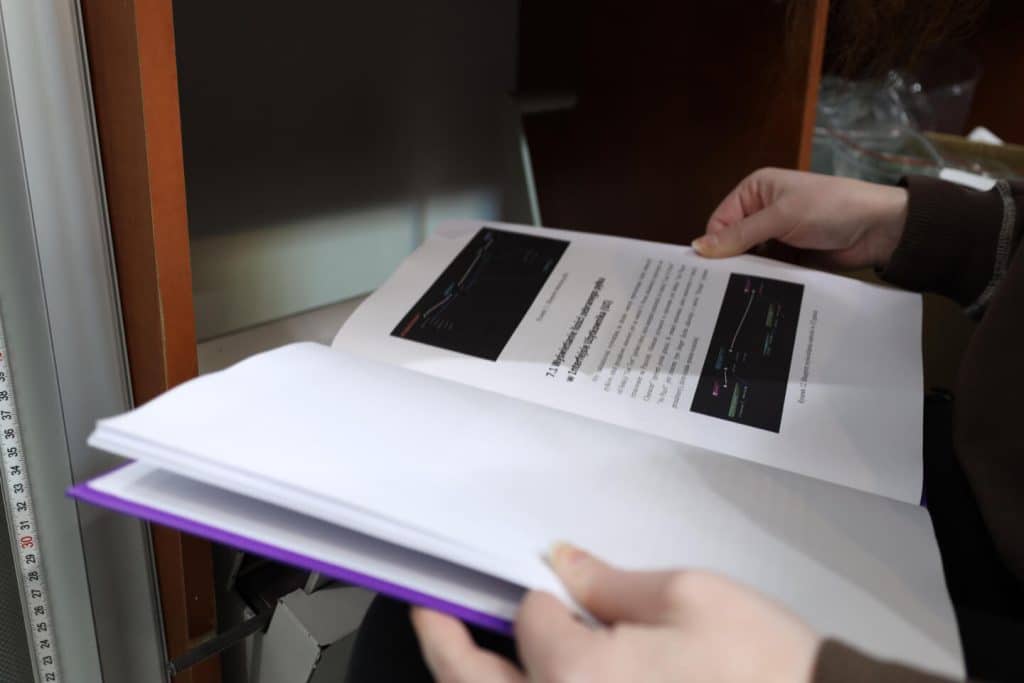 Praca dyplomowa wydrukowana w Drukorzu