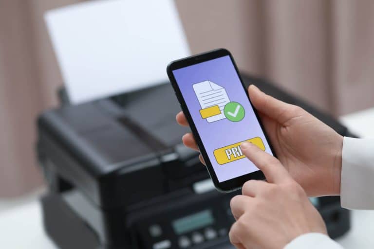 Wydruk z telefonu