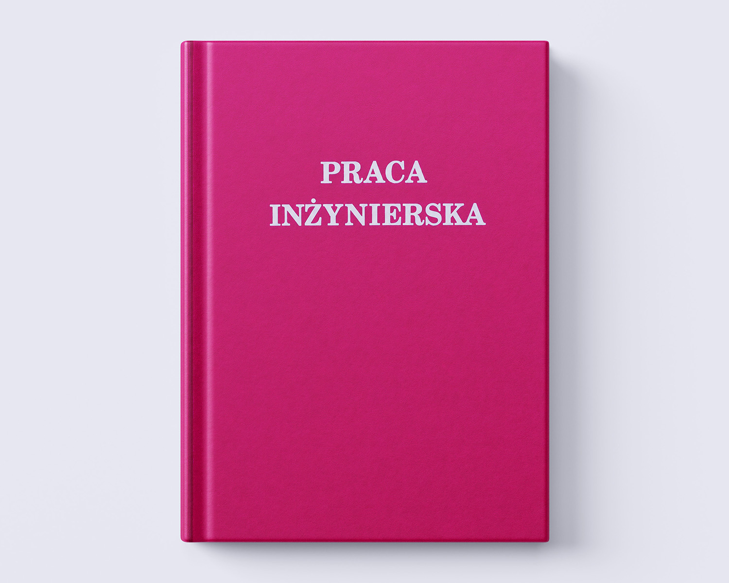 fuksja oprawa prac dyplomowych front