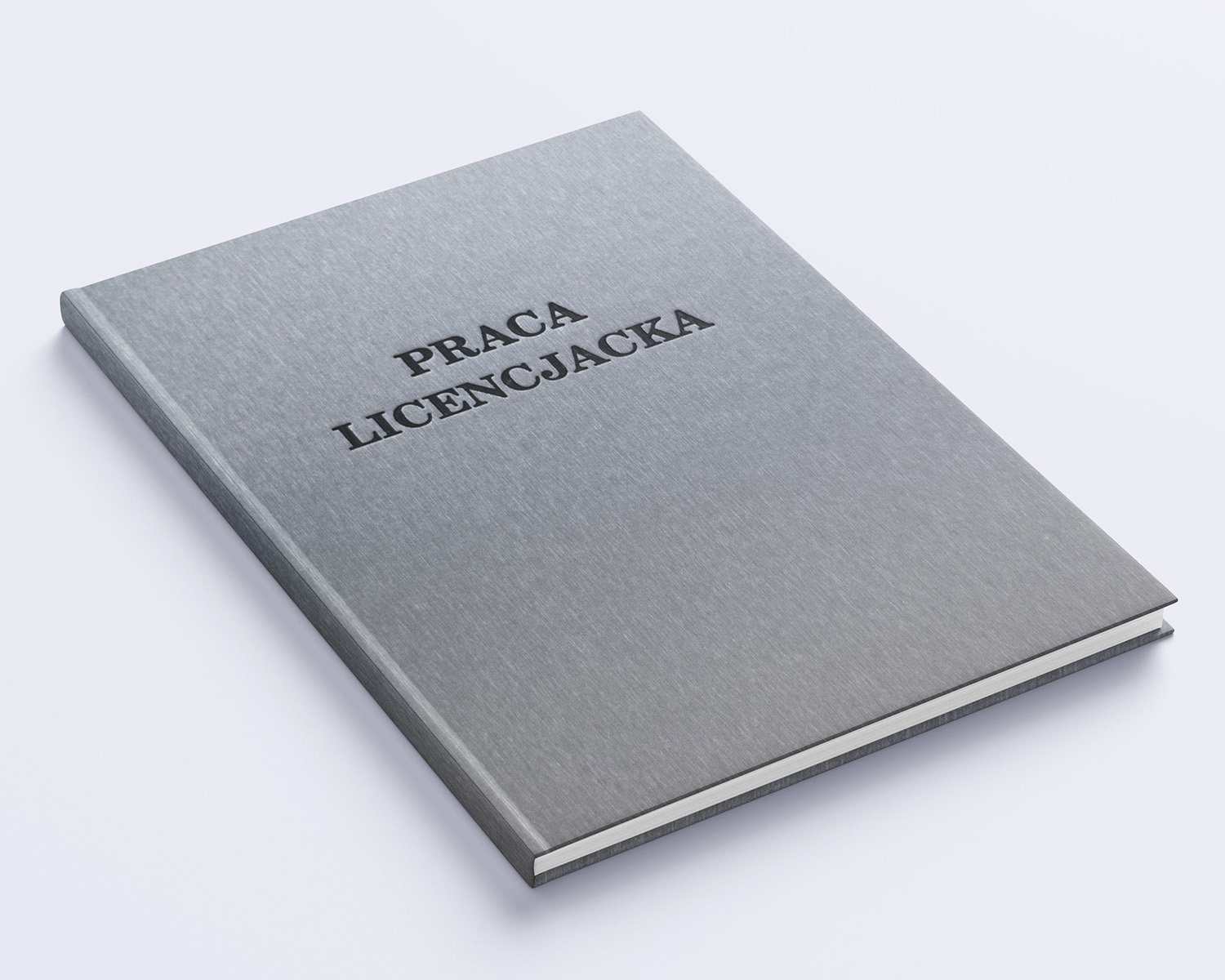metaliczna oprawa prac dyplomowych